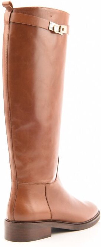 Cognac lange laarzen hotsell