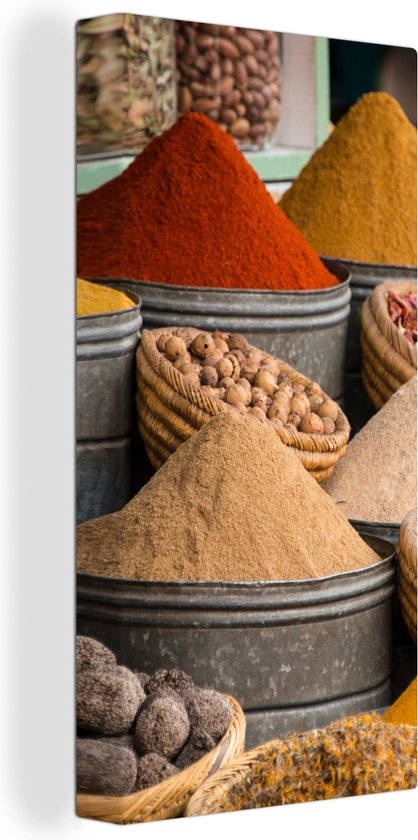 Peinture sur toile Cuisson fourrée aux herbes - 80x160 cm - Décoration murale