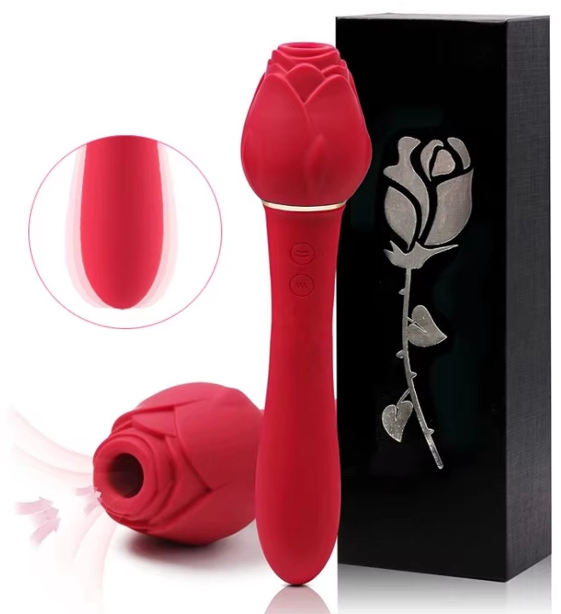 Goedkoopste Desiredrops® - Dubbele Penetratie Vibrator - Luchtdruk Vibrator - satifyer Clitoris & G Spot stimulator - Krachtig - Vibrators - Vibrators voor vrouwen - Sex toys voor koppels - Vibrator-Discreet Bezorgde -Sucking - sex speeltjes