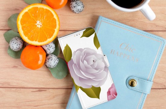 Couverture personnalisée Téléphone Case OPPO A15 Coque Des Roses cadeau de Mariage