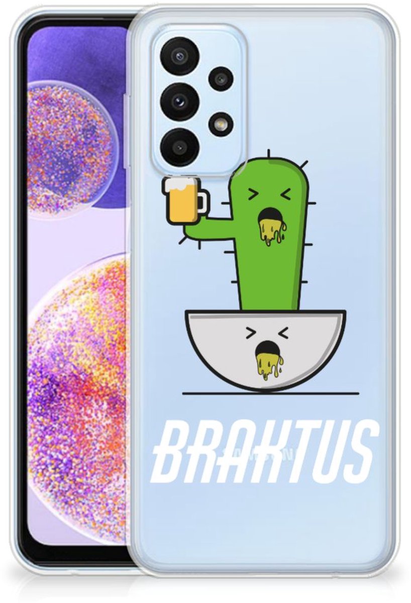 Samsung Galaxy A23 Telefoonhoesje met Naam Braktus