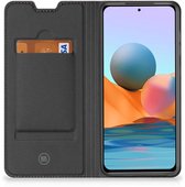 Étui pour téléphone Xiaomi Redmi Note 10 Pro Wallet Book Case Marbre Oranje