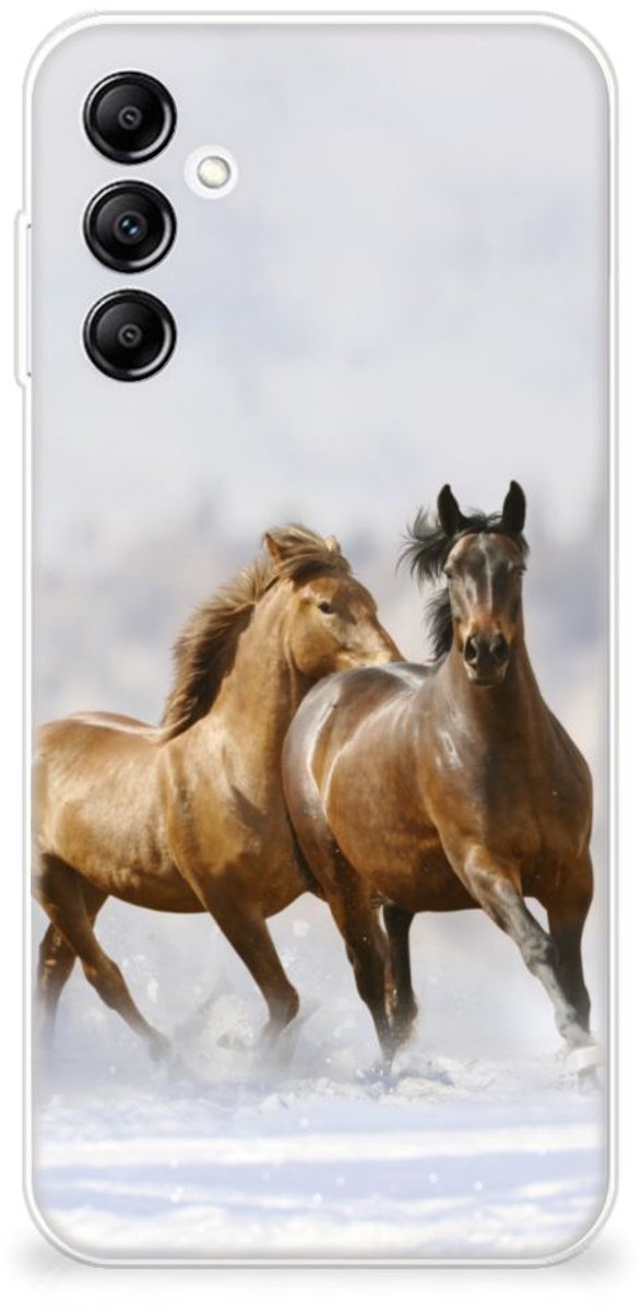 Samsung Galaxy A14 5G TPU Hoesje Paarden
