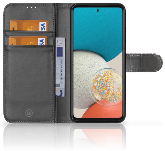 Coque Téléphone Portable Samsung Galaxy A73 5G Bookcase Aztec Violet