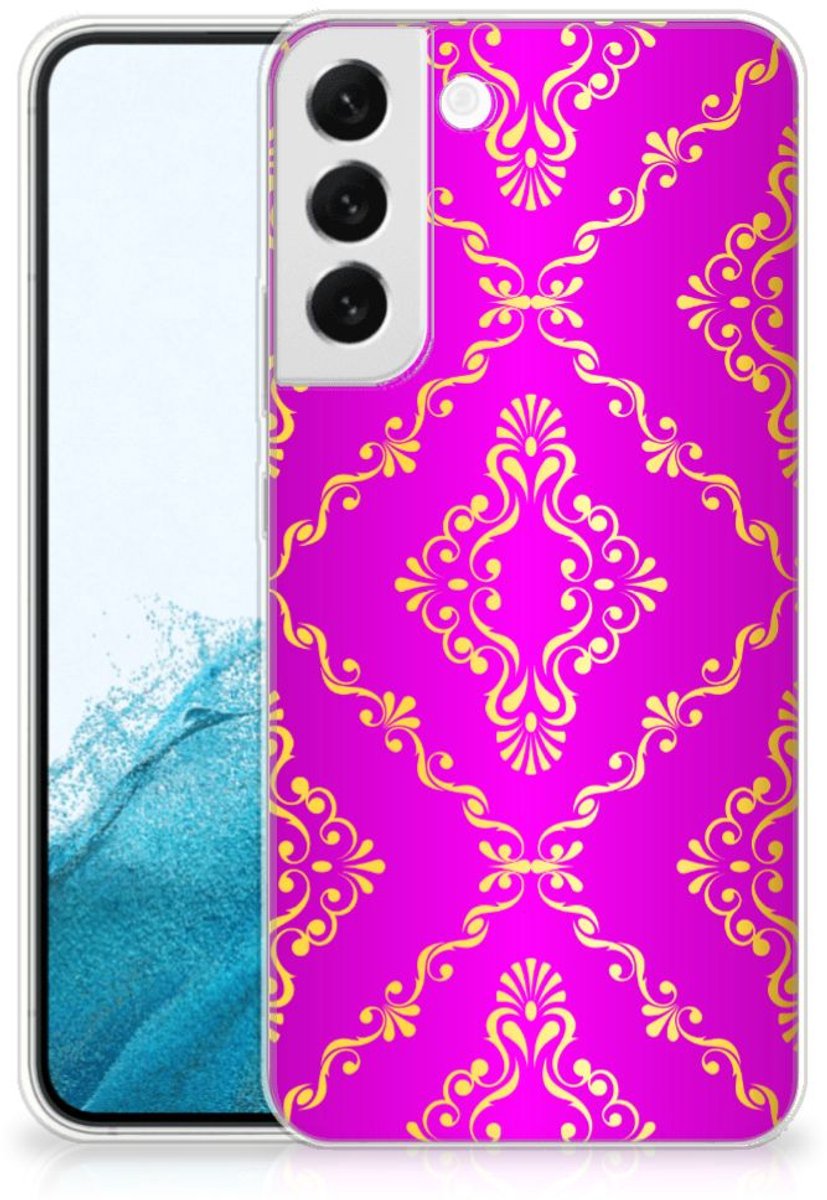 Siliconen Hoesje Samsung Galaxy S22 Plus Barok Roze