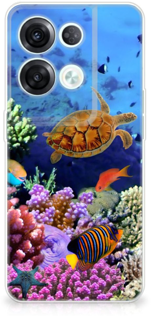 OPPO Reno8 Pro TPU Hoesje Vissen