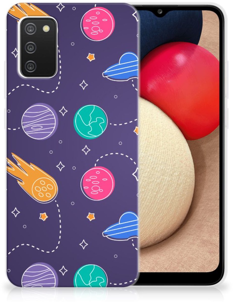 Samsung Galaxy A02s Silicone Back Cover Space