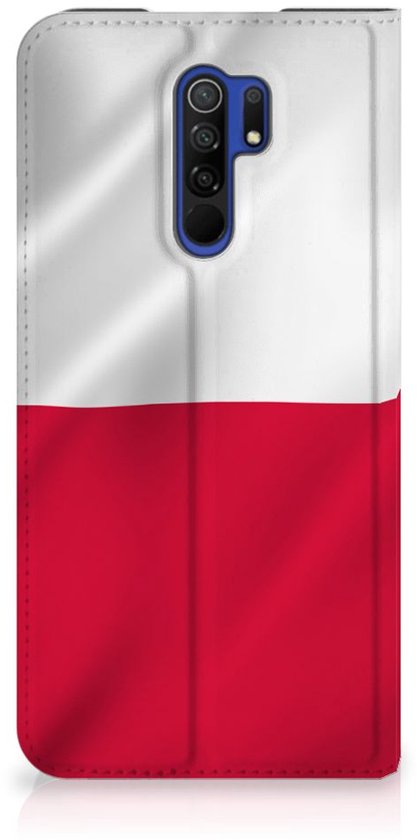 Coque de téléphone avec nom Xiaomi Redmi 9, étui pour smartphone, drapeau polonais