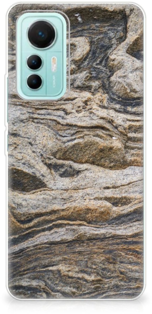 Xiaomi 12 Lite TPU Siliconen Hoesje Steen