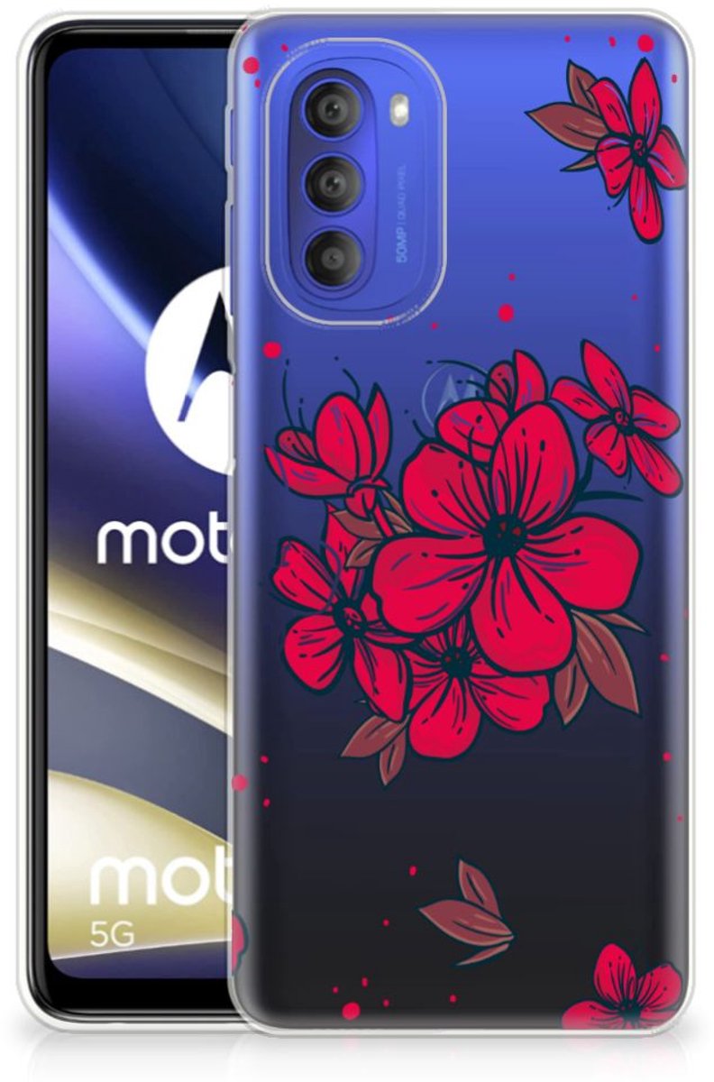 Motorola Moto G51 5G TPU Case Blossom Red