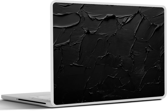Sticker pour ordinateur portable - 14 pouces - Zwart - Peinture - 32x5x23x5cm - Autocollants pour ordinateur portable - Skin pour ordinateur portable - Housse