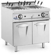 Bol.com Royal Catering - Gaspastakoker - 4 x 4 kW - Propaan / LPG / Aardgas - 80 x 73 cm - Pro 730 Serie aanbieding
