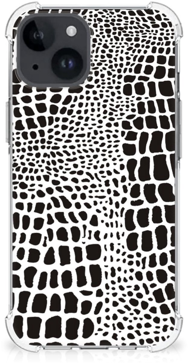 iPhone 15 Case Anti-shock Slangenprint