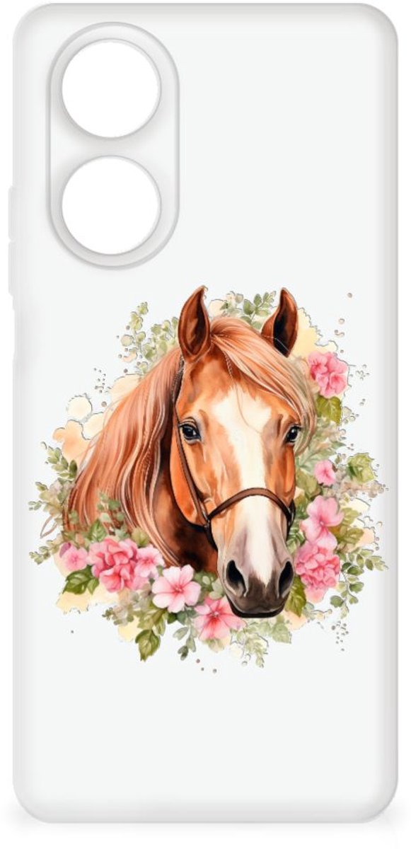 TPU Hoesje voor OPPO A58 4G Paard