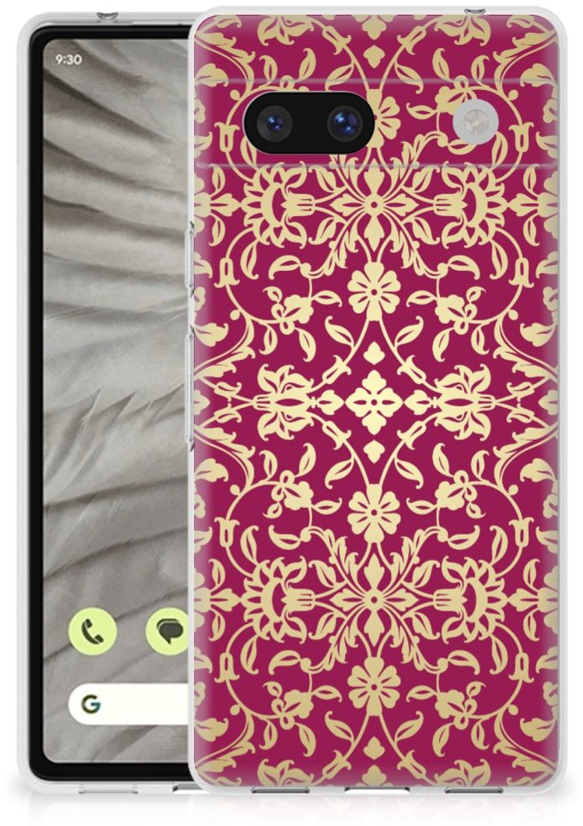 Siliconen Hoesje Google Pixel 7A Barok Pink