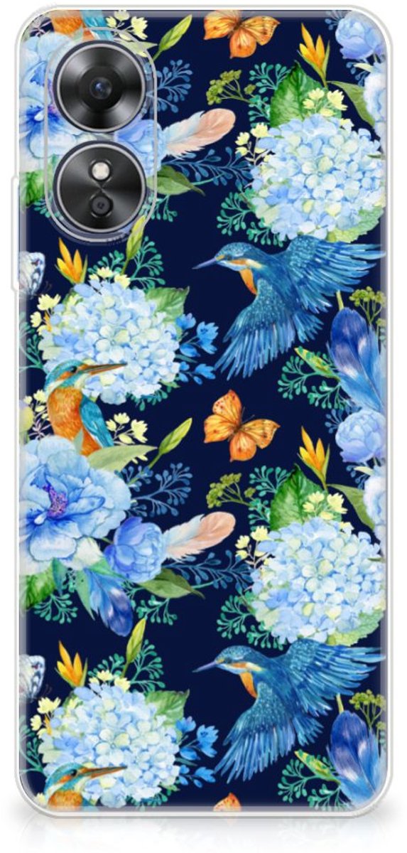 TPU Hoesje voor OPPO A17 IJsvogel