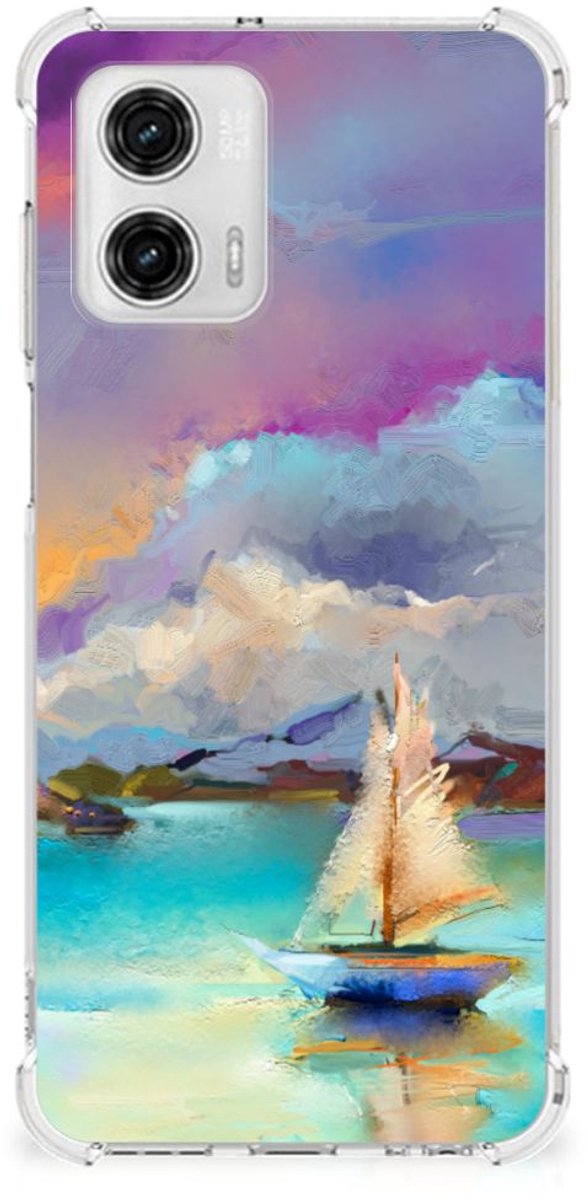 Back Cover Motorola Moto G73 Boat