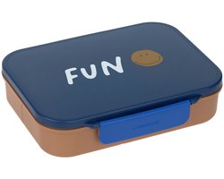 LÄSSIG Lunchbox Little Gang Bento - Donker Blauw