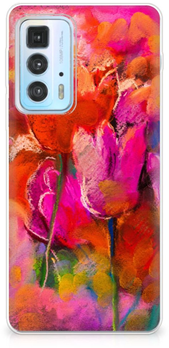 Hoesje maken Motorola Edge 20 Pro Tulips