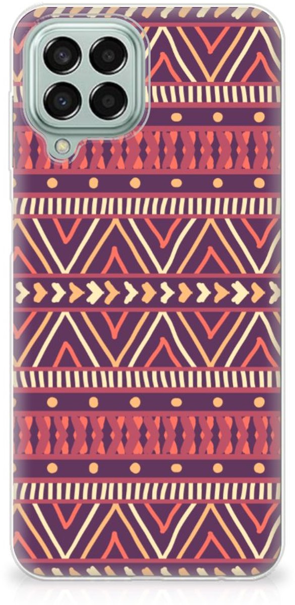 Samsung Galaxy M33 TPU bumper Aztec Paars