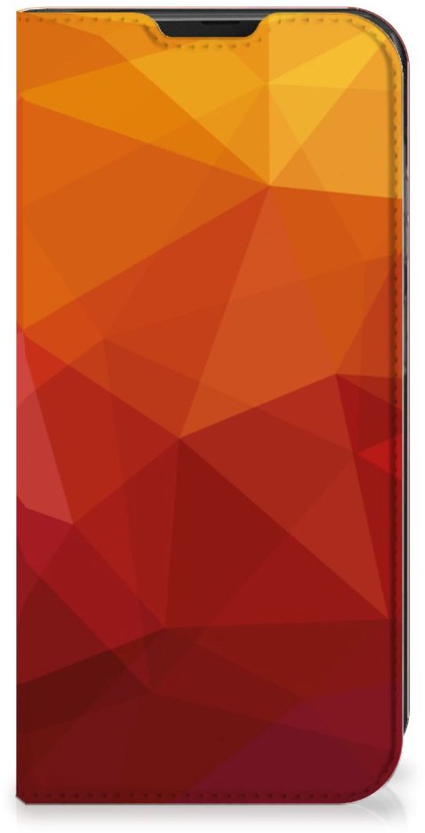 Stand Case voor Samsung Galaxy Xcover 6 Pro Polygon Red