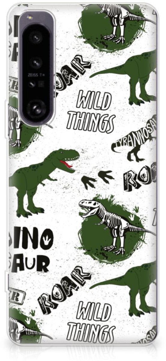TPU Hoesje voor Sony Xperia 1 IV Dinosaurus