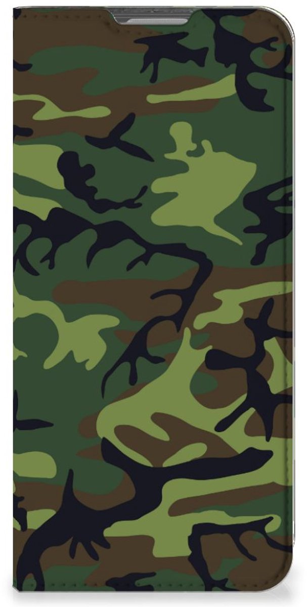 OPPO Reno8 Lite Hoesje met Magneet Army Dark