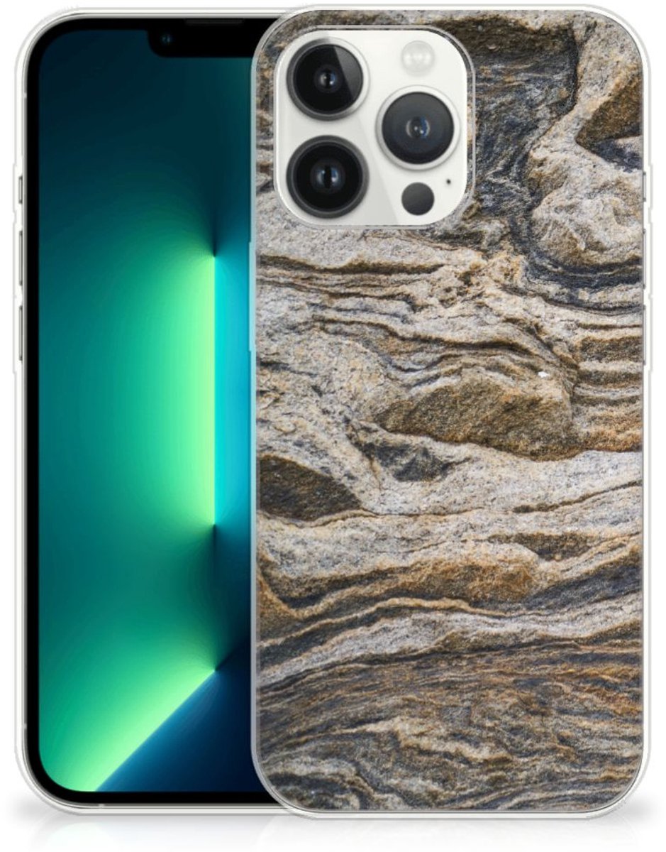 iPhone 13 Pro Max TPU Siliconen Hoesje Steen