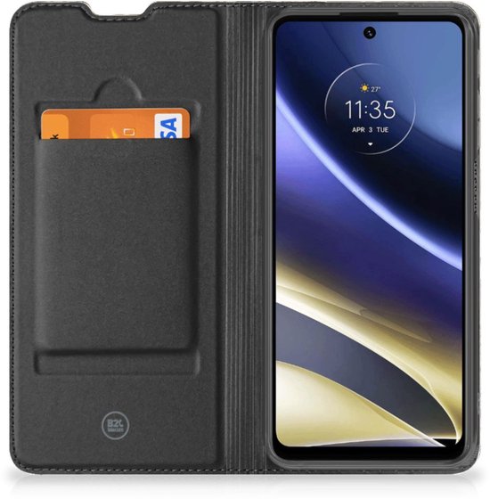 Stand Case Motorola Moto G51 5G Housse de protection Forêt