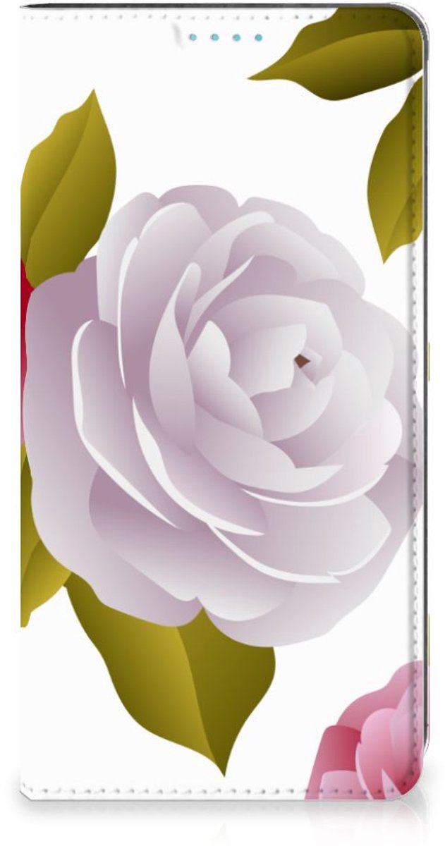 Book Case voor Samsung Galaxy A53 Smart Cover Roses