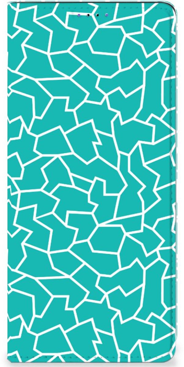 Samsung Galaxy A22 5G Bookcase Cracks Blue