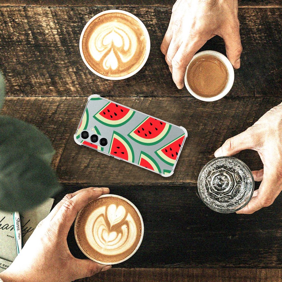 Samsung Galaxy A54 Beschermhoes Watermelons