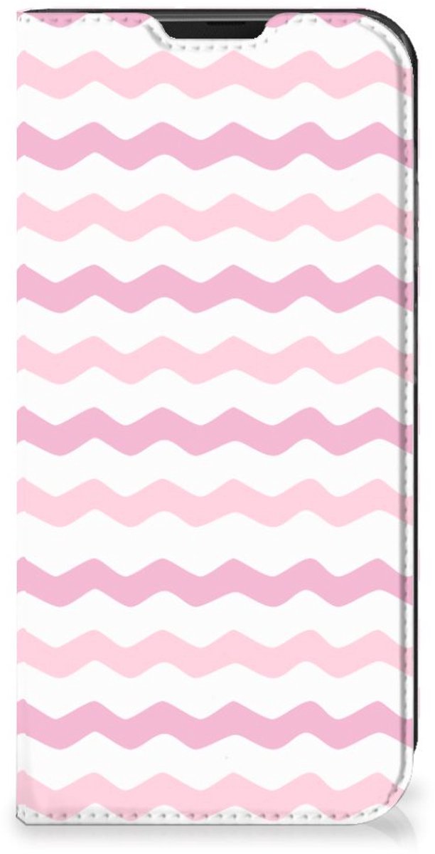 Samsung Galaxy Xcover 6 Pro Hoesje met Magneet Waves Roze