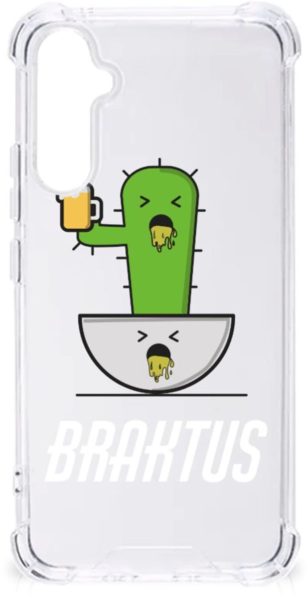 Back Cover voor Samsung Galaxy A34 Stevig Bumper Hoesje Braktus