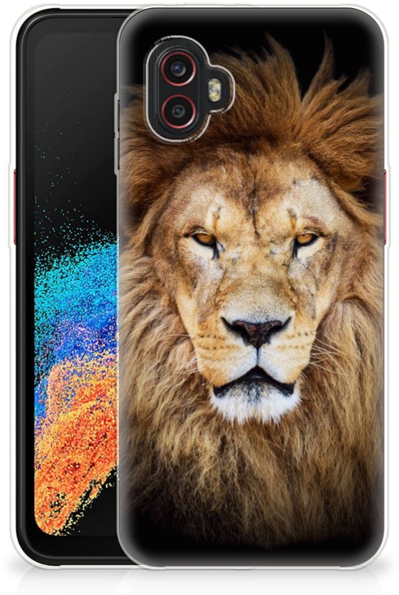 Samsung Galaxy Xcover 6 Pro TPU Hoesje Leeuw
