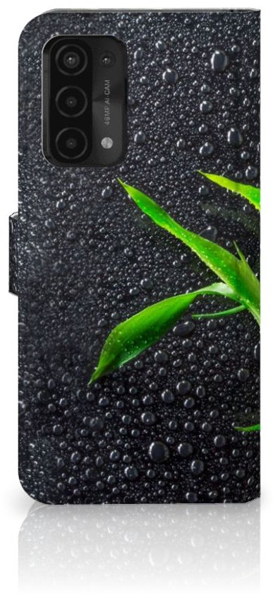 Étui portefeuille OPPO A54 5G | A74 5G | Coque A93 5G Orchidée