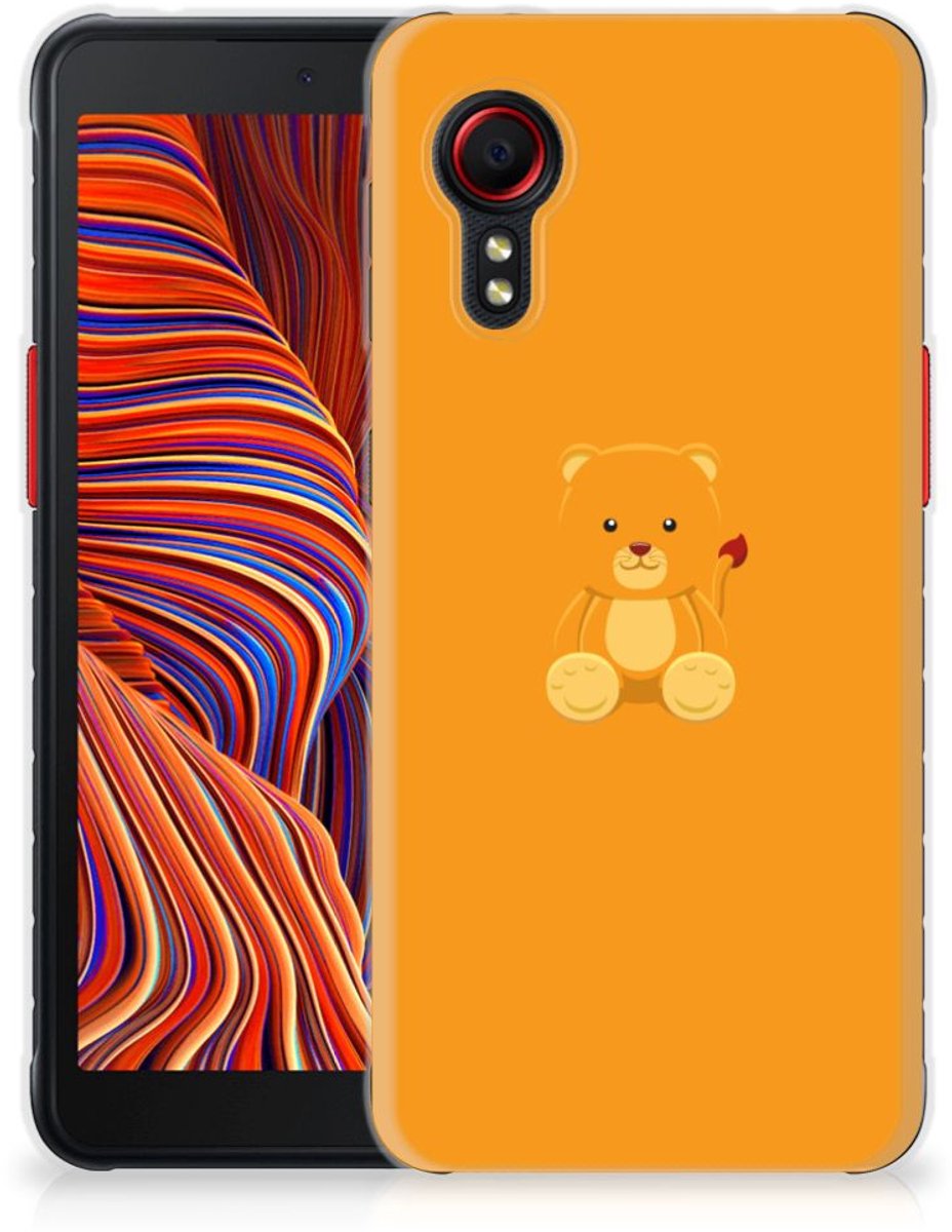 Samsung Galaxy Xcover 5 Telefoonhoesje met Naam Baby Beer
