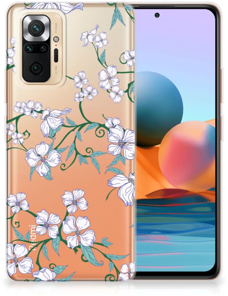 Xiaomi Redmi Note 10 Pro Uniek TPU Case Blossom White