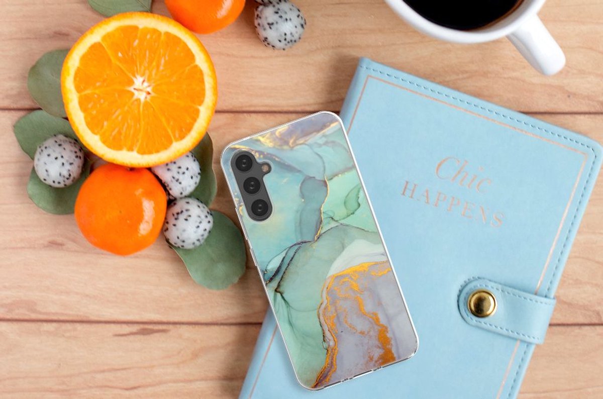 Hoesje maken voor Samsung Galaxy A34 Watercolor Mix
