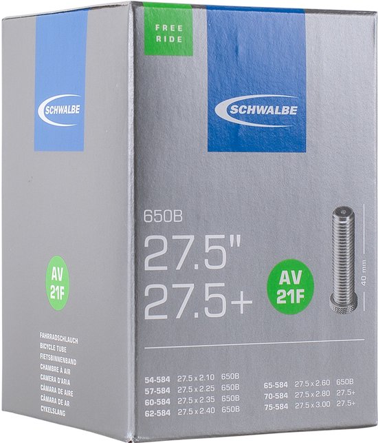 Schwalbe Binnenband 27.5 X 2.10 - 3.00 (54-584 / 75-584) Av 40 Mm