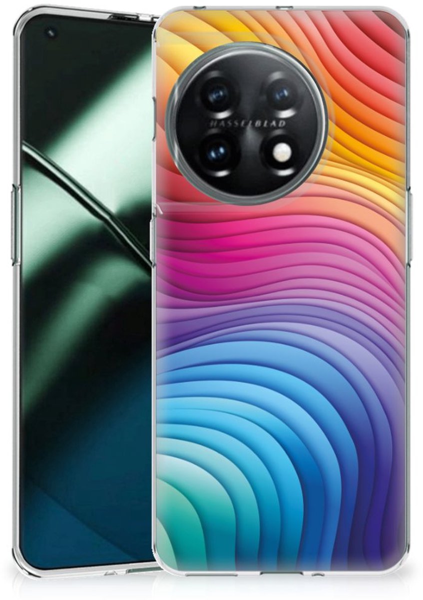 TPU Hoesje voor OnePlus 11 Regenboog