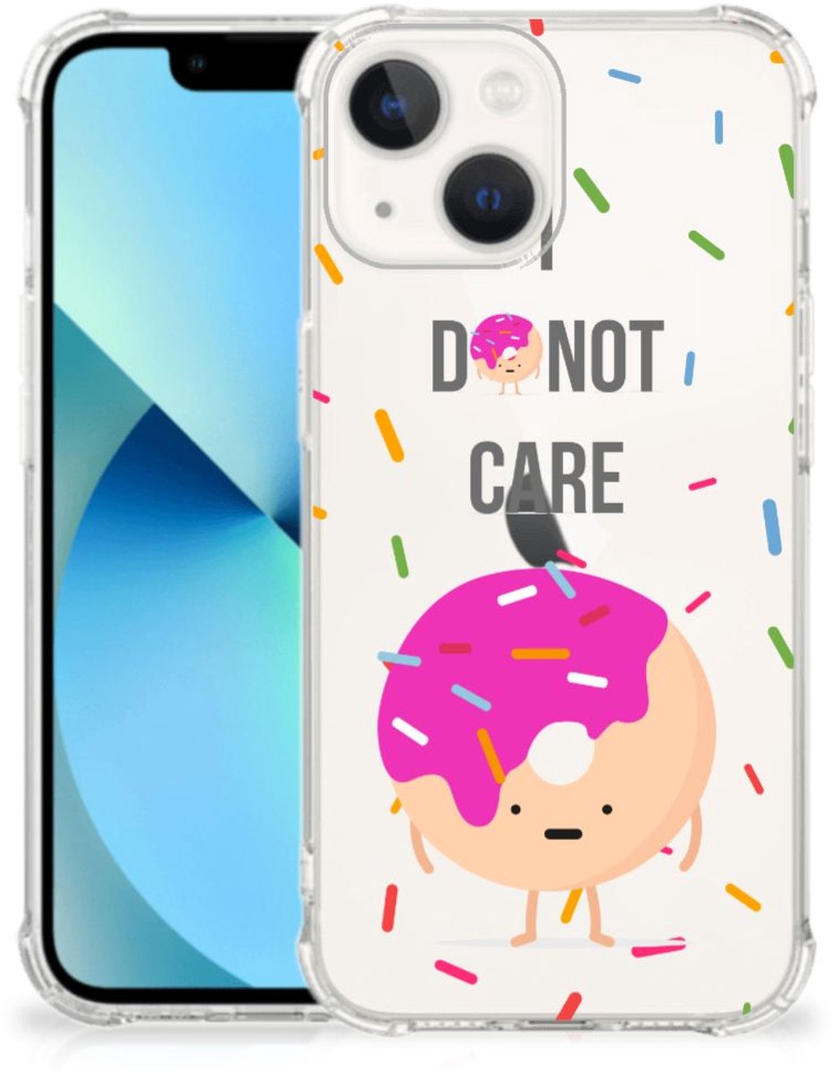 iPhone 13 mini Beschermhoes Donut Roze