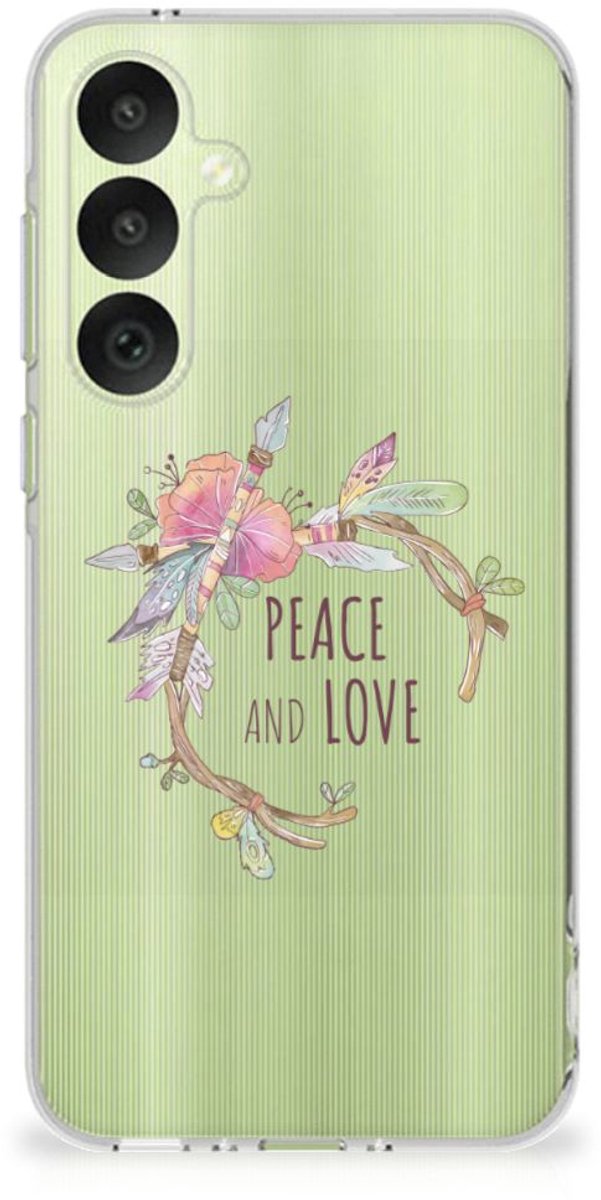 Samsung Galaxy A35 Telefoonhoesje met Naam Boho Text