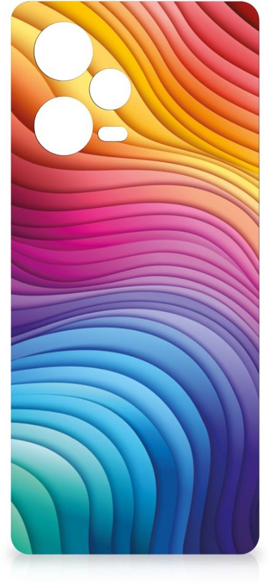 Shockproof Case voor Xiaomi Redmi Note 12 Pro Plus Regenboog