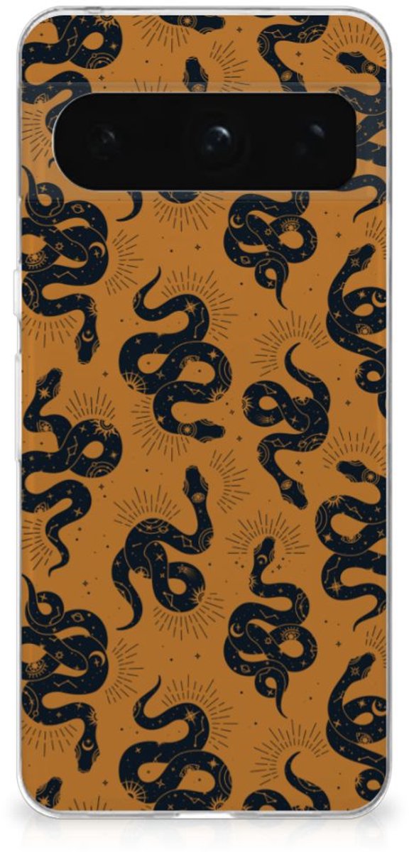 TPU Hoesje voor Google Pixel 8 Pro Snakes