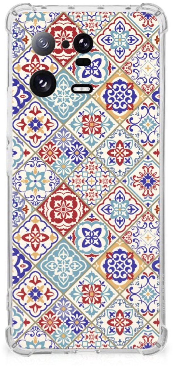 Xiaomi 13 Pro Anti-Shock Hoesje Tiles Color