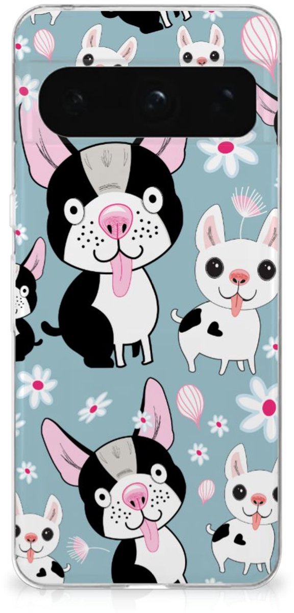 Google Pixel 8 Pro TPU Hoesje Hondjes