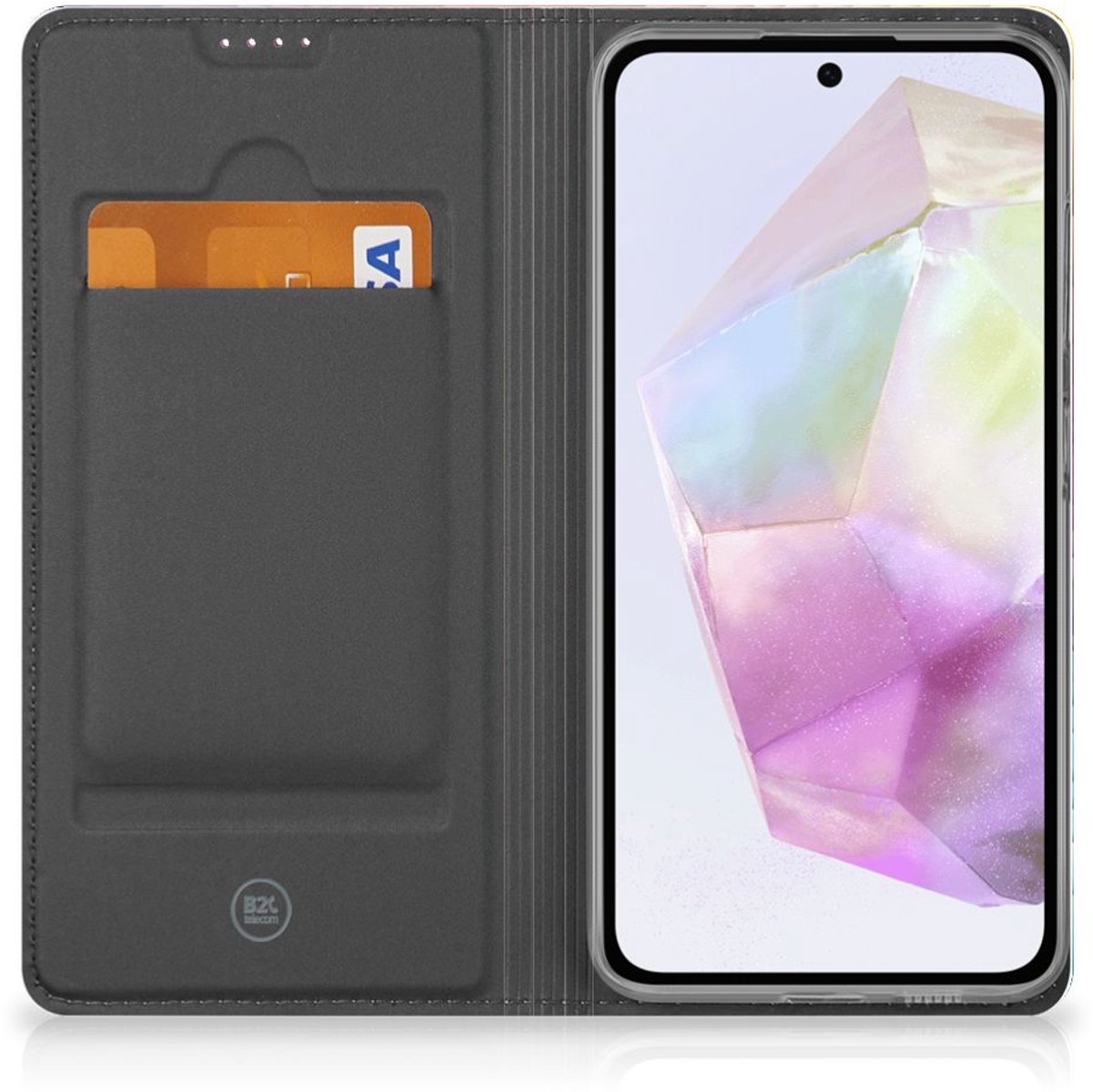 Stand Case voor Samsung Galaxy A35 Regenboog