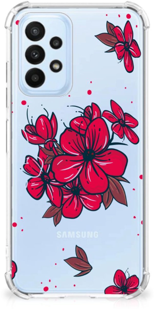 Samsung Galaxy A23 Case Blossom Red