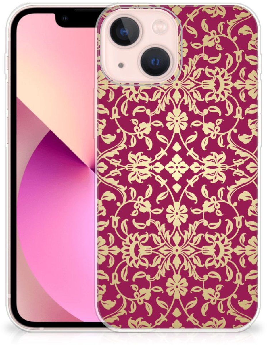 Siliconen Hoesje iPhone 13 mini Barok Pink